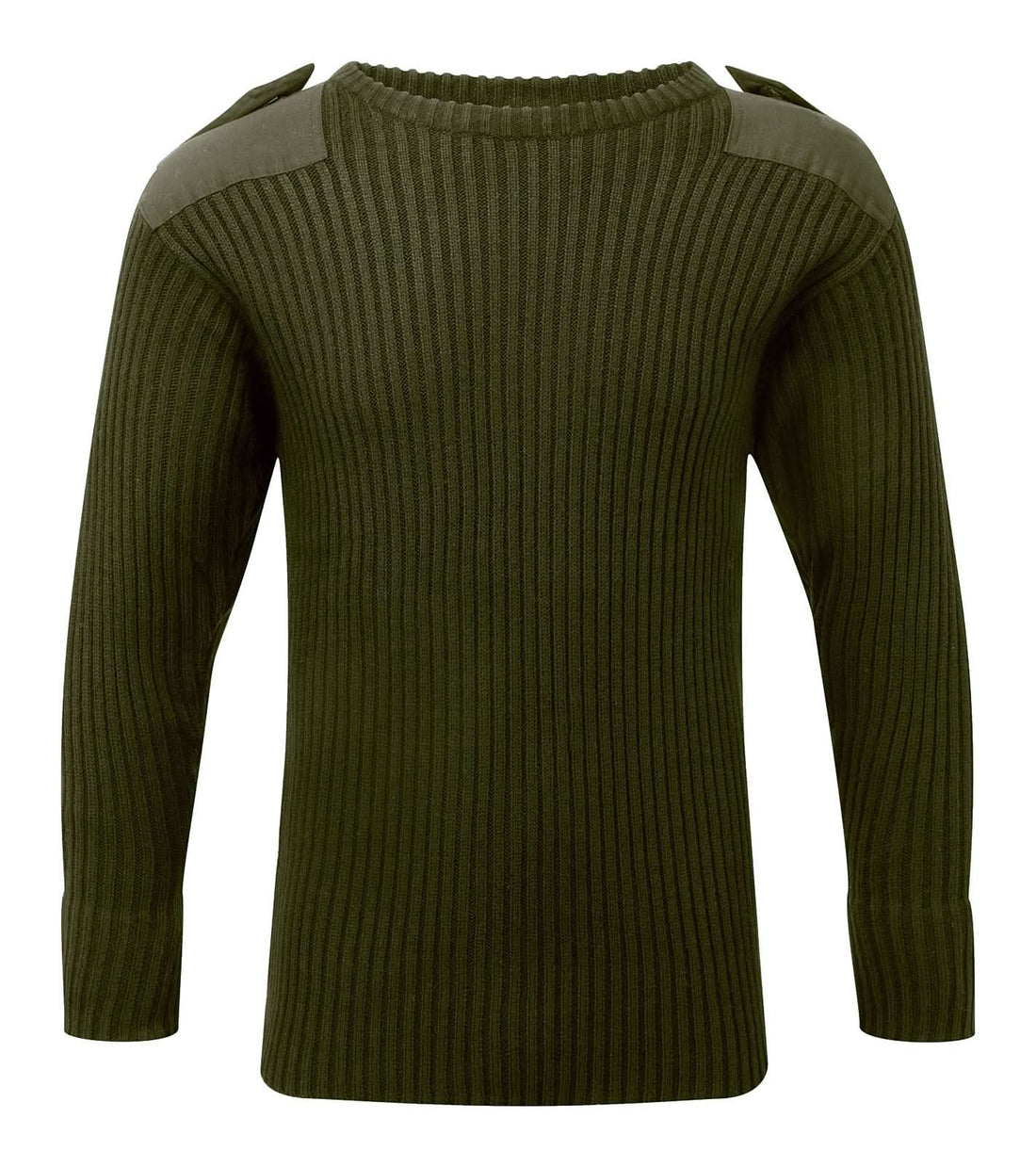 Fort Crew Neck Combat Jumper FORT 120 - Green - Customisable