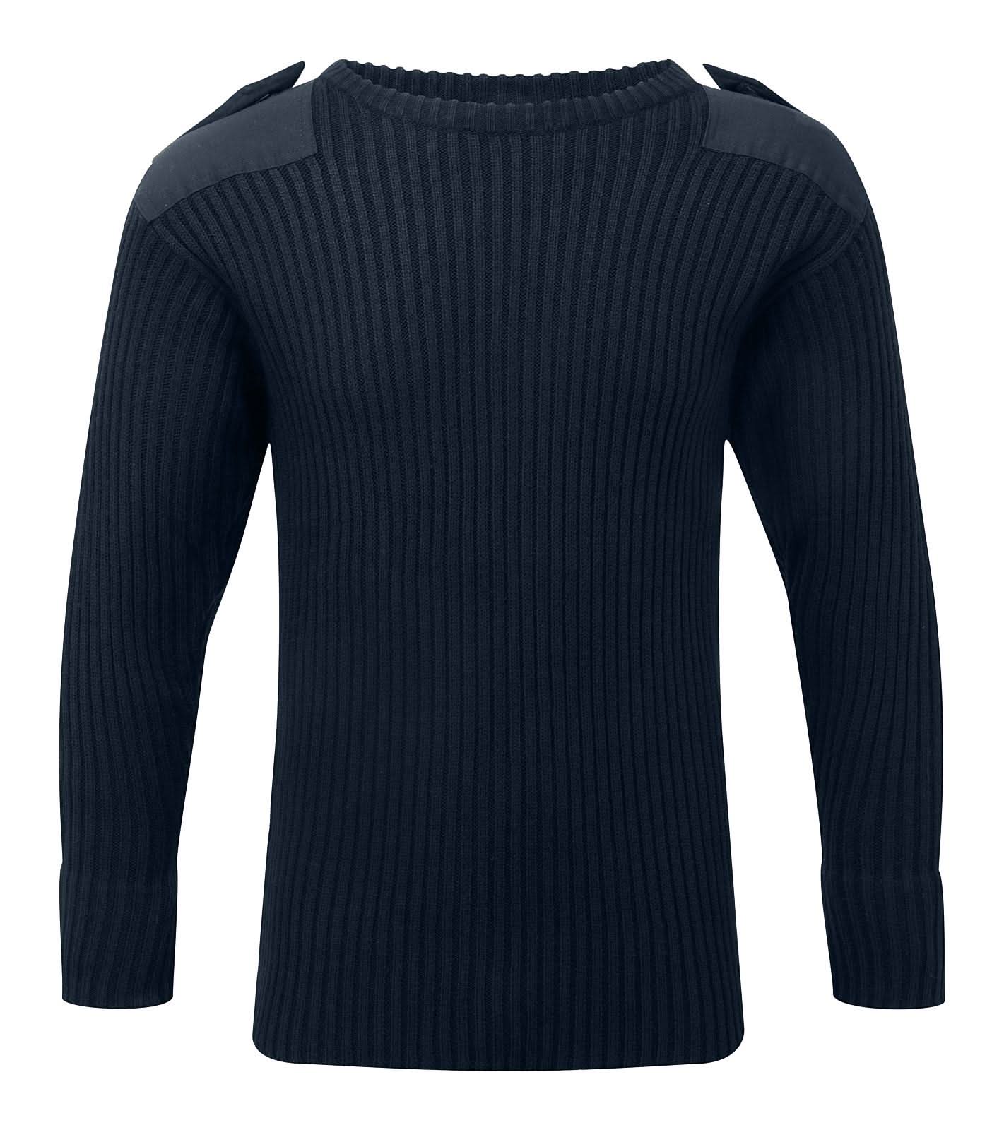 Fort Crew Neck Combat Jumper FORT 120 - Navy Blue - Customisable