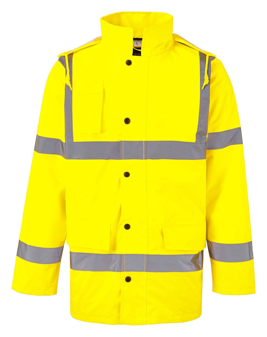 Fort Hi Vis Motorway Jacket FORT 210 - Yellow - Customisable Jackets