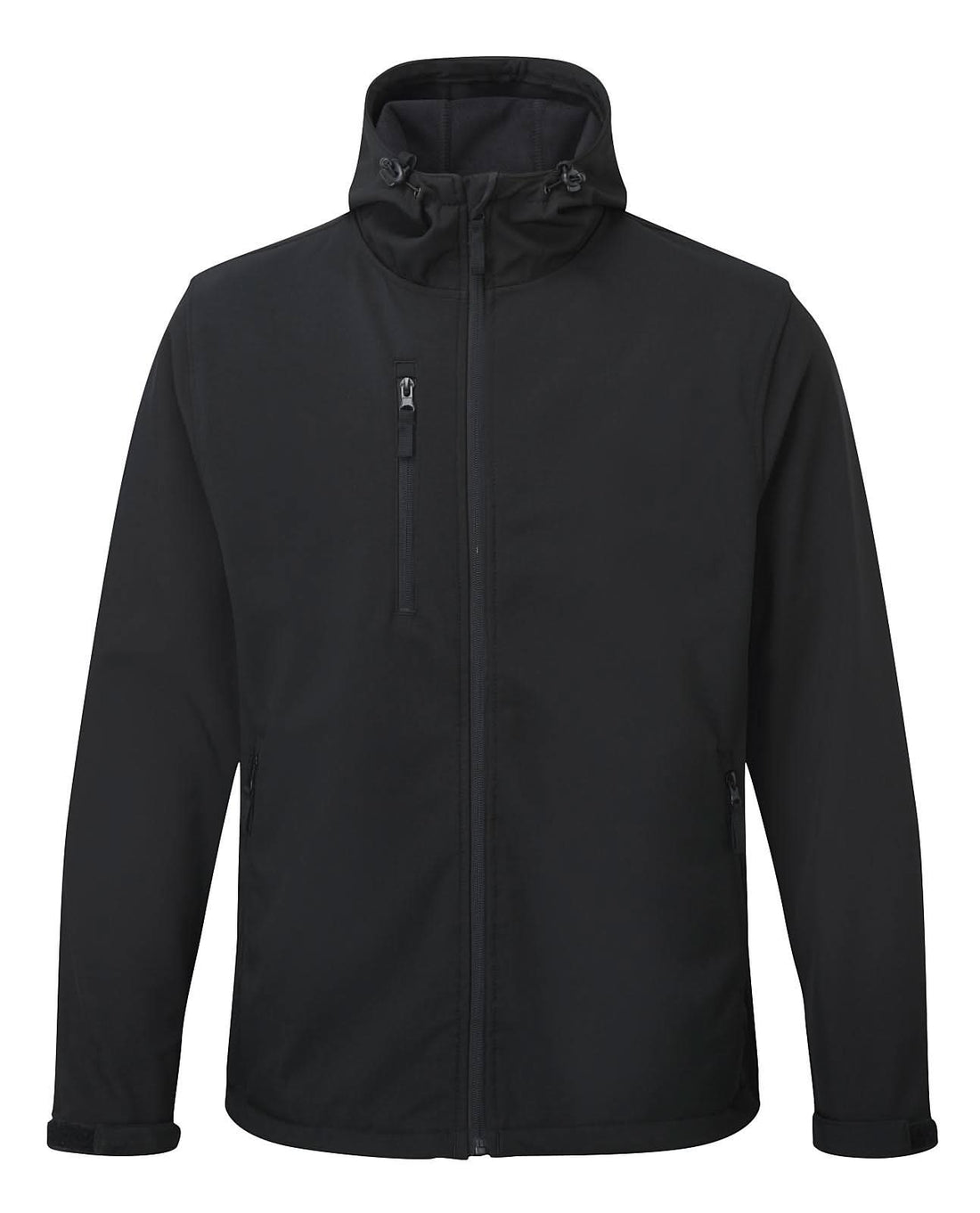 Fort Holkham Hooded Softshell Jacket FORT 234 - Black - Customisable Softshell Jacket