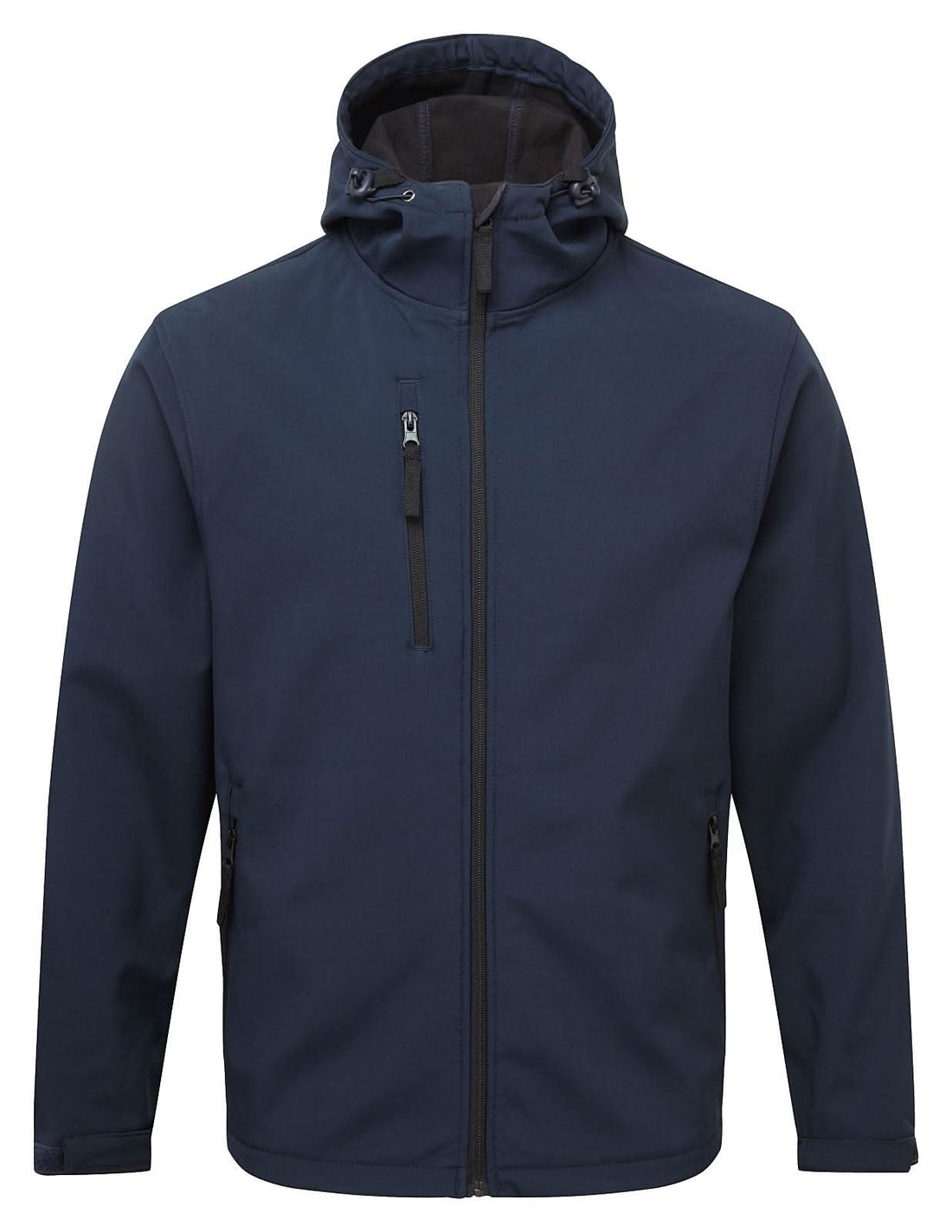 Fort Holkham Hooded Softshell Jacket FORT 234 - Navy Blue - Customisable Softshell Jacket