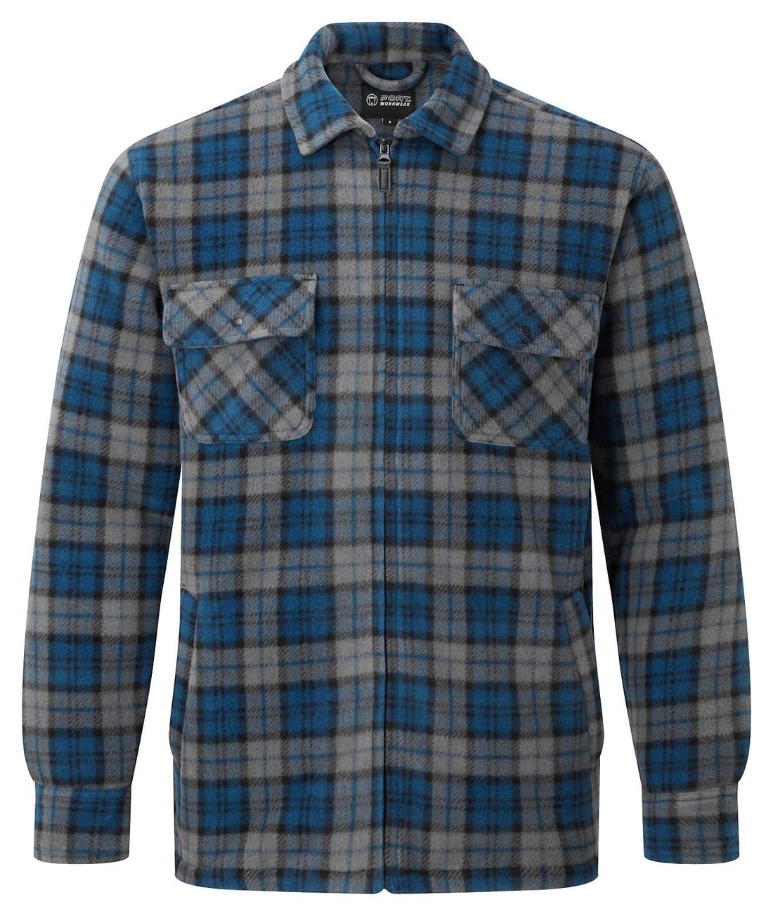 Fort Portman Shacket FORT 126 - Navy Blue - Customisable