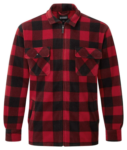 Fort Portman Shacket FORT 126 - Red - Customisable