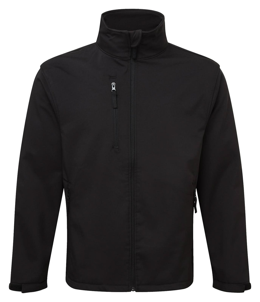 Fort Selkirk Softshell Jacket FORT 204 - Black - Customisable Softshell Jacket