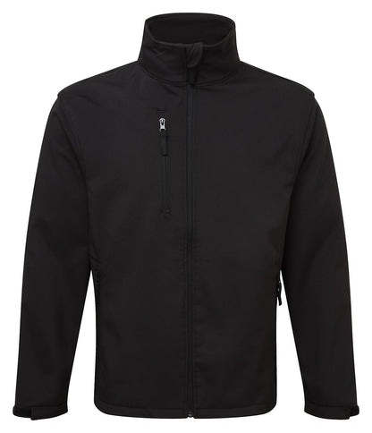 Fort Selkirk Softshell Jacket FORT 204 - Black - Customisable Softshell Jacket