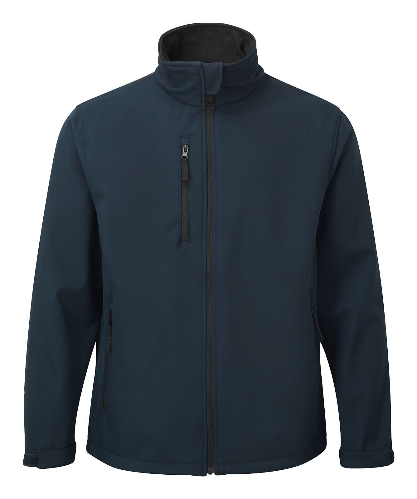 Fort Selkirk Softshell Jacket FORT 204 - Navy Blue - Customisable Softshell Jacket