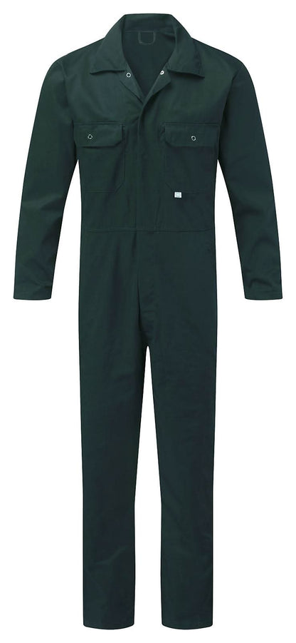 Fort Stud Front Coverall FORT 344 - Green - Customisable Coveralls