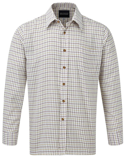 Fort Tattersall Shirt FORT 100 - Green - Customisable Shirts