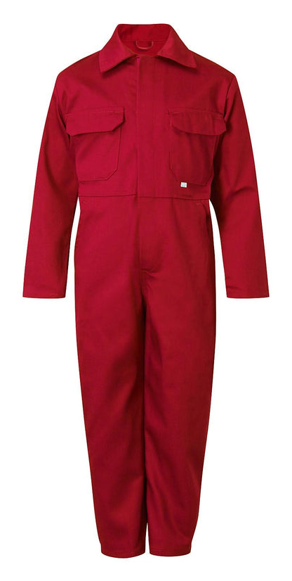Fort Tearaway Junior Coverall FORT 333 - Red - Customisable Coveralls