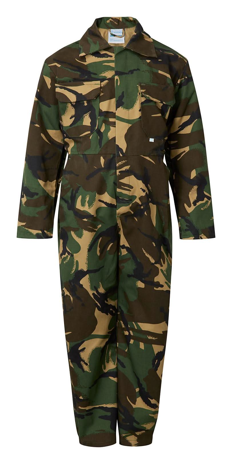 Fort Tearaway Junior Coverall FORT 333 - Woodland - Customisable Coveralls