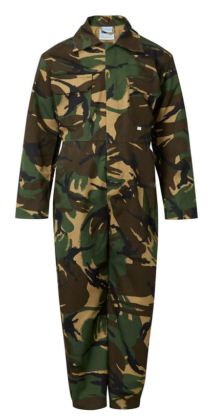 Fort Tearaway Junior Coverall FORT 333 - Woodland - Customisable Coveralls