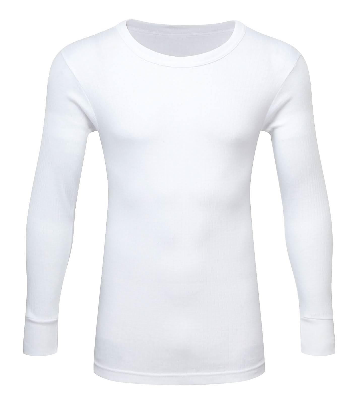 Fort Thermal Long Sleeved Vest FORT 801 - White - Customisable
