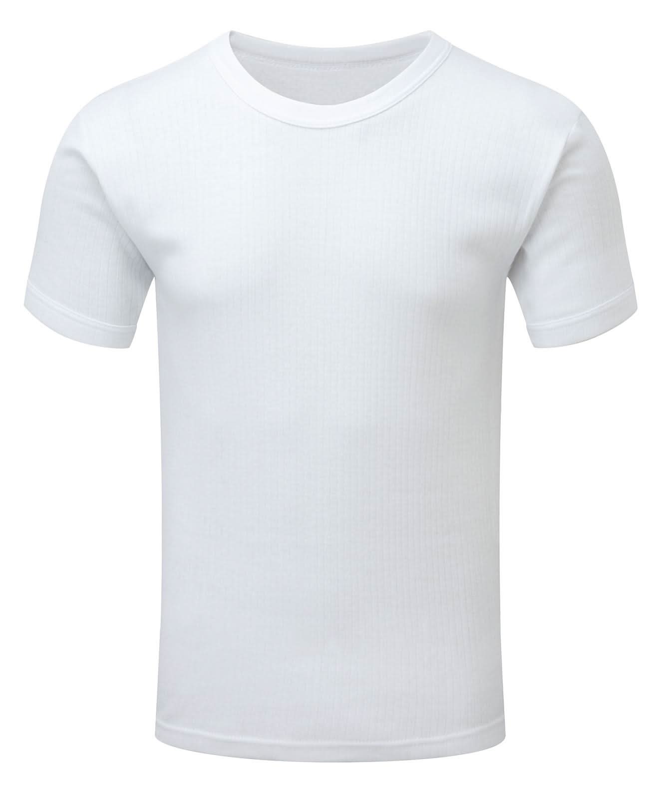 Fort Thermal Short Sleeved Vest FORT 802 - White - Customisable