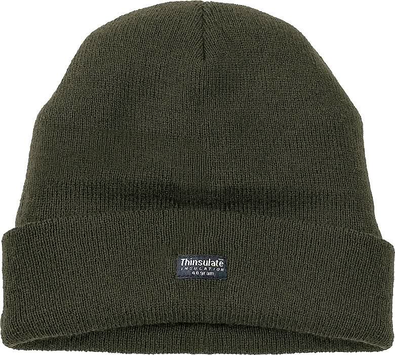 Fort Thinsulate Knitted Watch Hat FORT 401 - Green One Size - Customisable Hats