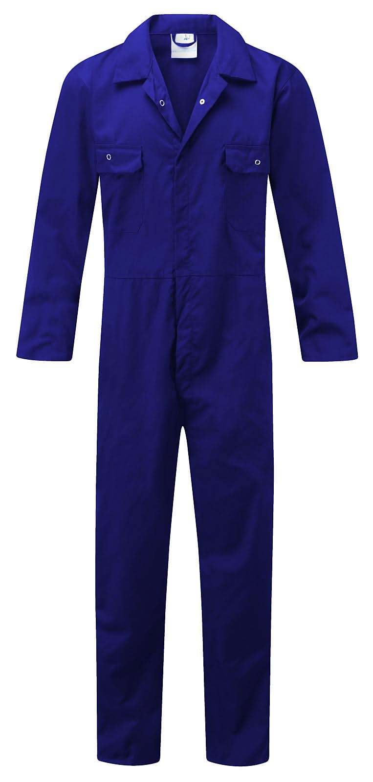 Fort Workforce Coverall FORT 318 - Royal Blue - Customisable Coveralls