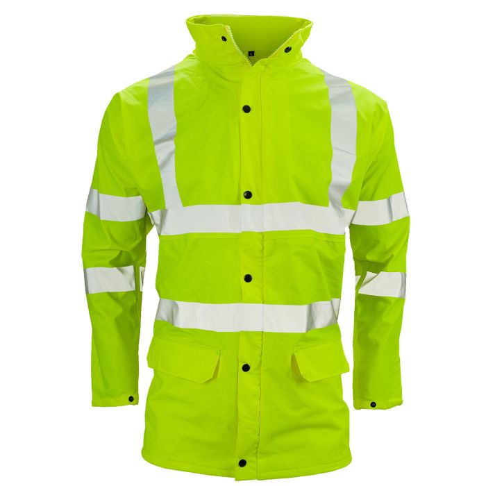 Storm-Flex PU Jacket - Yellow - H10 - Yellow - Customisable Jacket