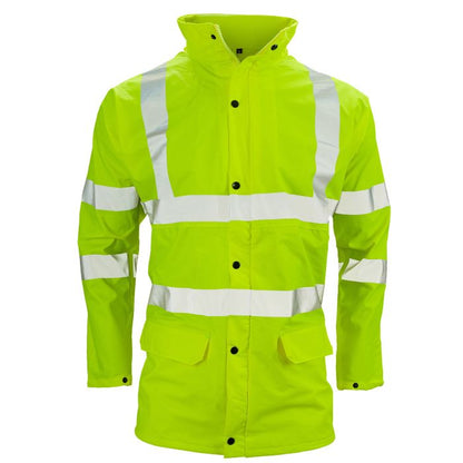 Storm-Flex PU Jacket - Yellow - H10 - Yellow - Customisable Jacket