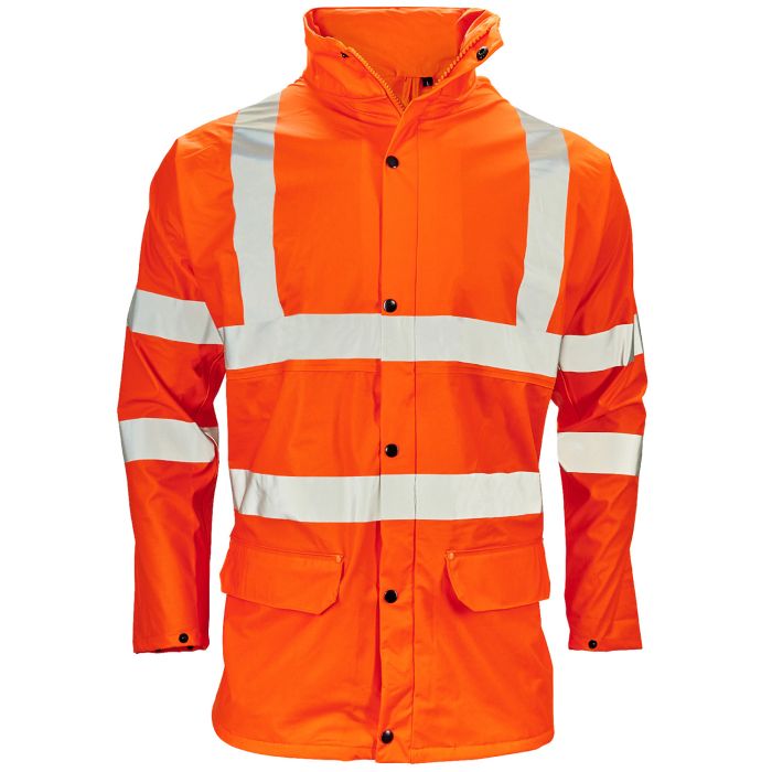 Storm-Flex PU Jacket - Orange - H11 - - Customisable