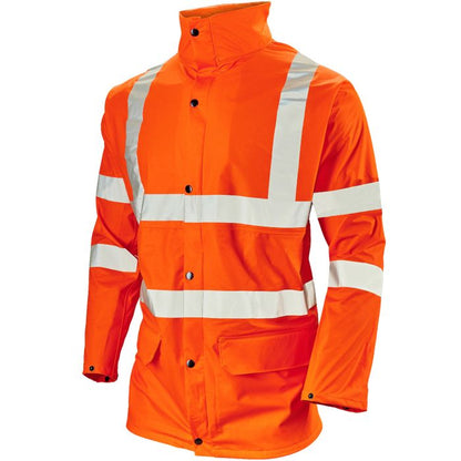 Storm-Flex PU Jacket - Orange - H11 - - Customisable