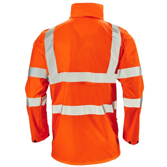 Storm-Flex PU Jacket - Orange - H11 - - Customisable