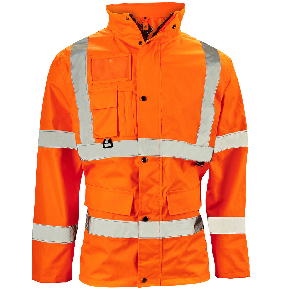 Supertouch - Hi Vis Breathable Jacket - H21 - Orange - Customisable Jacket