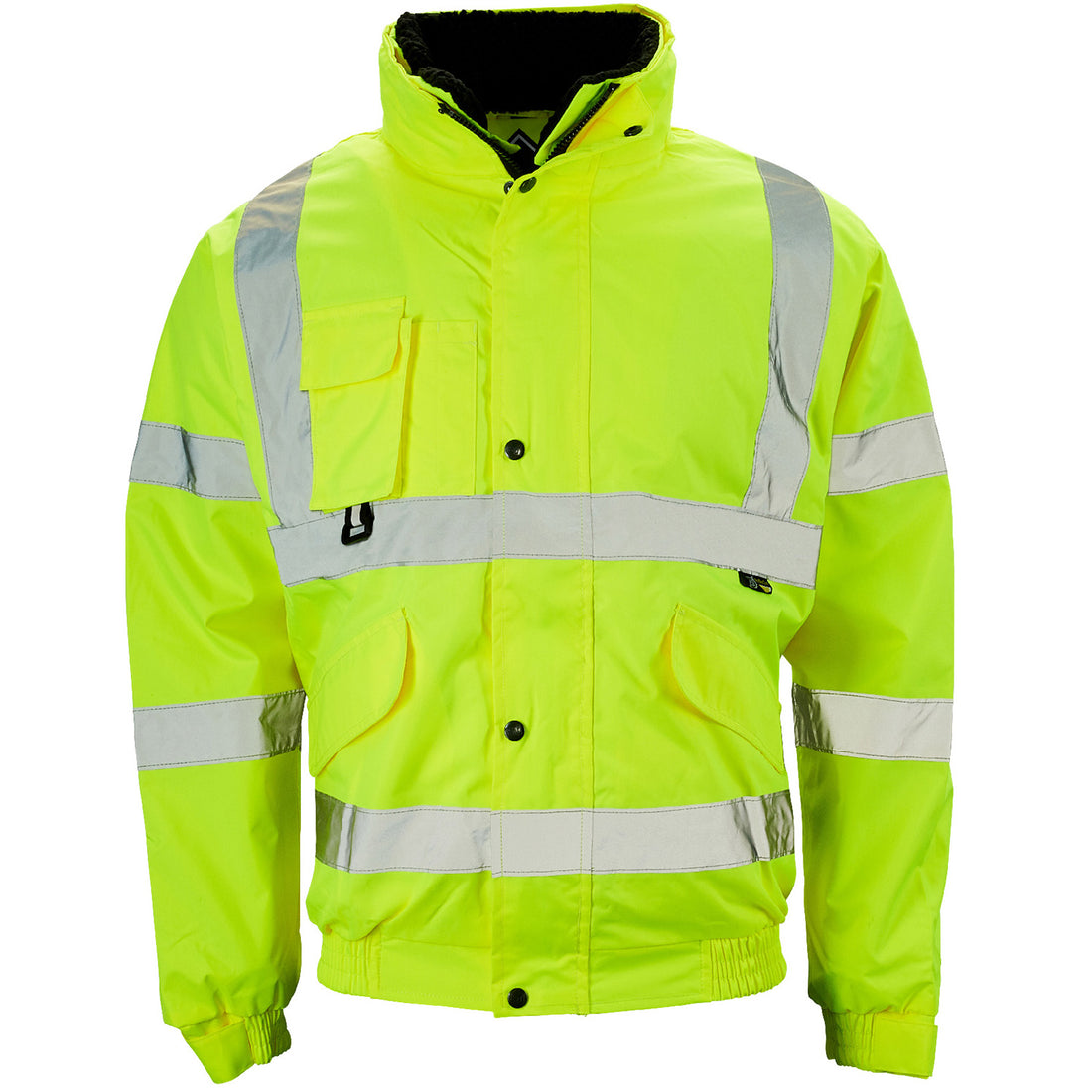 Supertouch - Hi Vis Breathable 2 in 1 Bomber Jacket - H26 - Yellow - Customisable Jacket