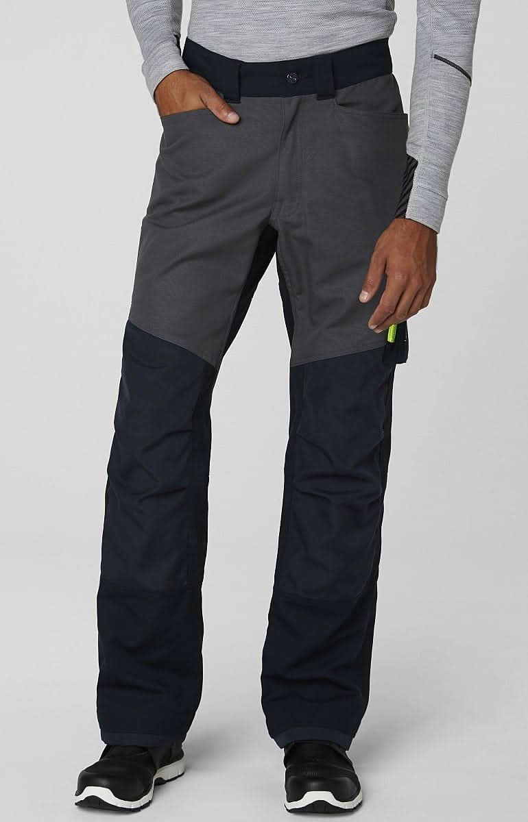 Helly Hansen Aker Work Pants 77400R - Black Dark Grey - Customisable Shorts &amp; Trousers