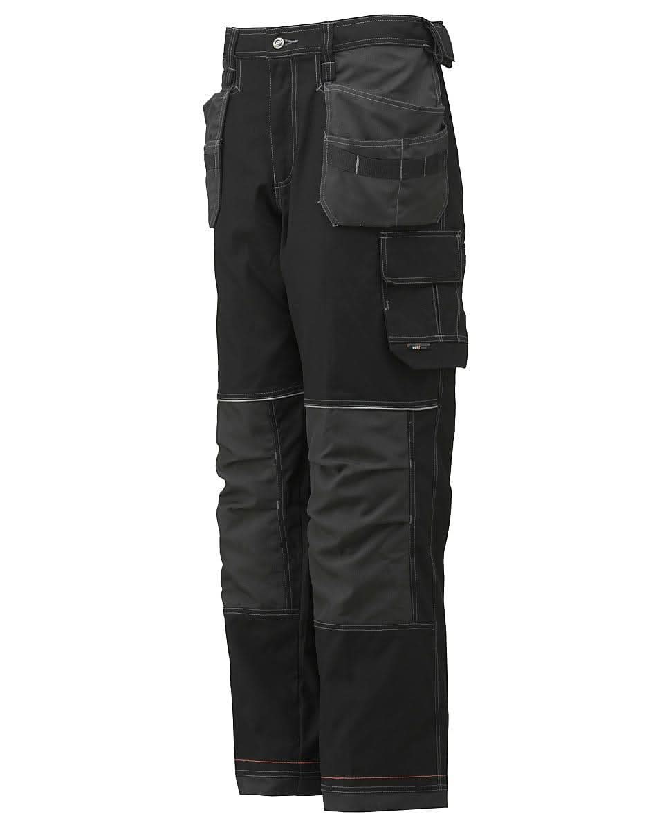 Helly Hansen Chelsea Construction Pants 76441R - Black Dark Grey - Customisable Shorts &amp; Trousers