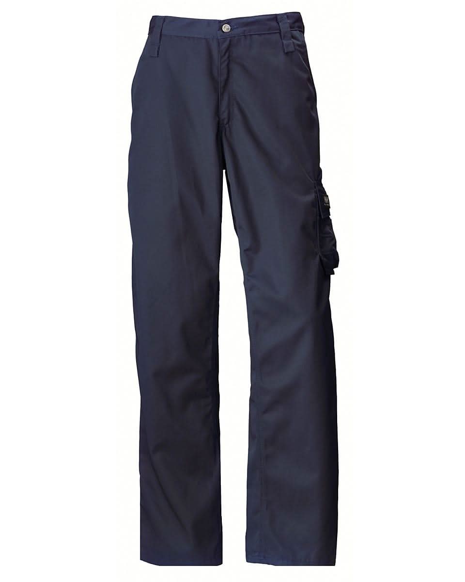 Helly Hansen Ashford Service Pant Regular 76447R - Navy Blue - Customisable Shorts &amp; Trousers