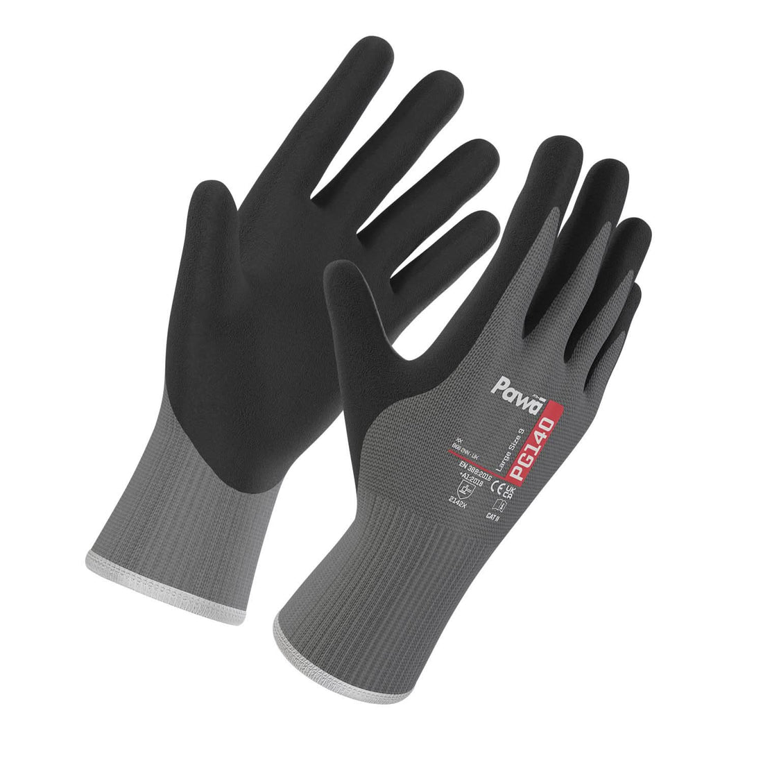 Pawa PG140 Multi purpose glove PAWA - Black Grey - Customisable PAWA