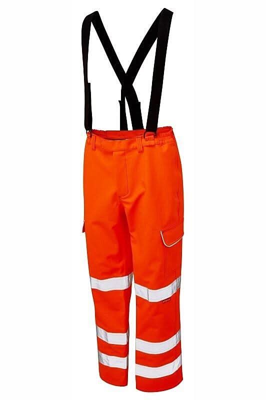 Pulsar ARC Waterproof Salopette Electric - Orange - Customisable Waterproof / Rain Trouser