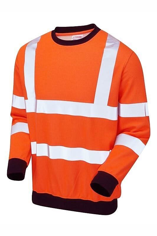 Pulsar Electric ARC Sweat Shirt PRARC20 - Orange - Customisable Sweatshirts