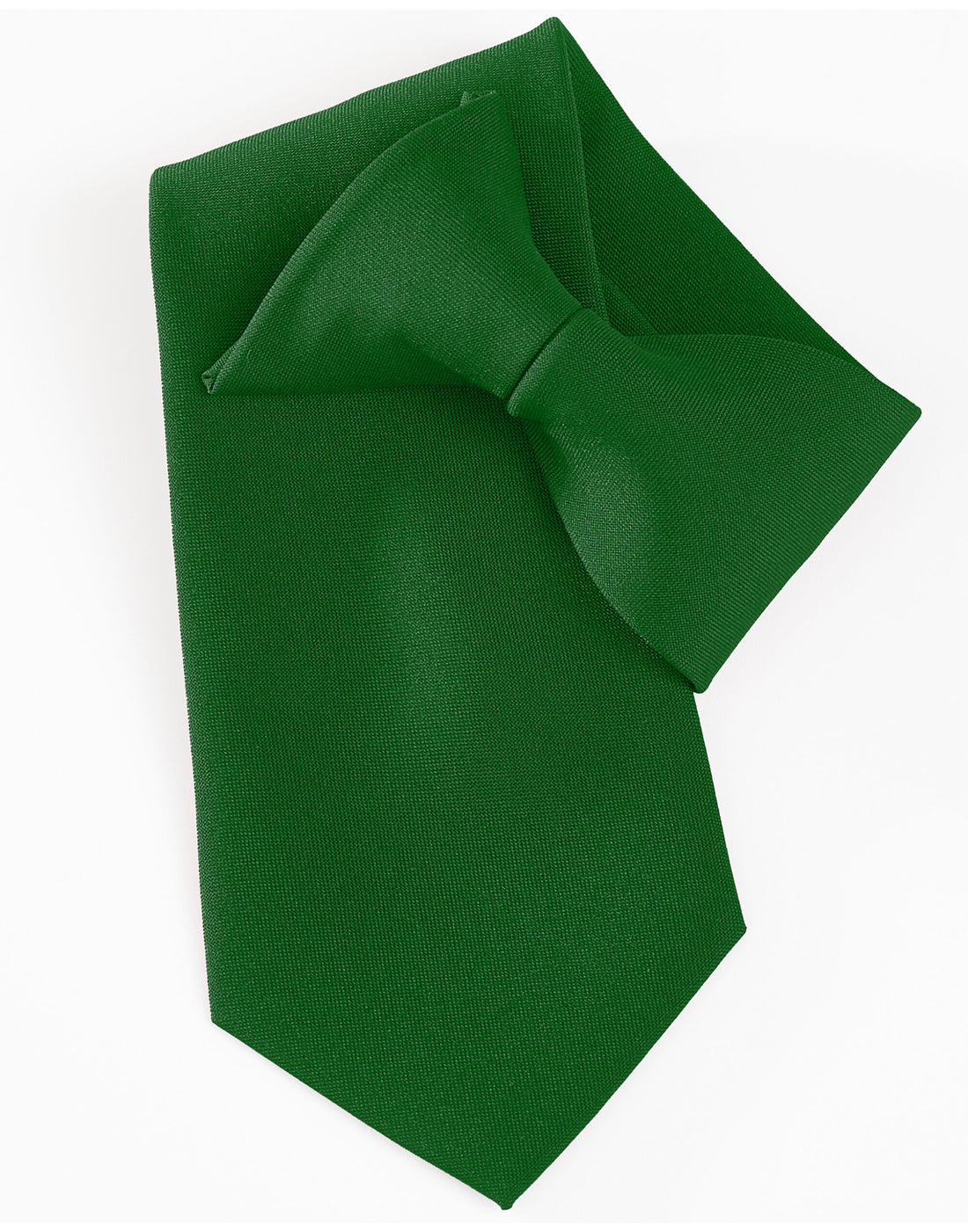 Yoko Clip On Tie CT01 - Bottle Green O S - Customisable Tie