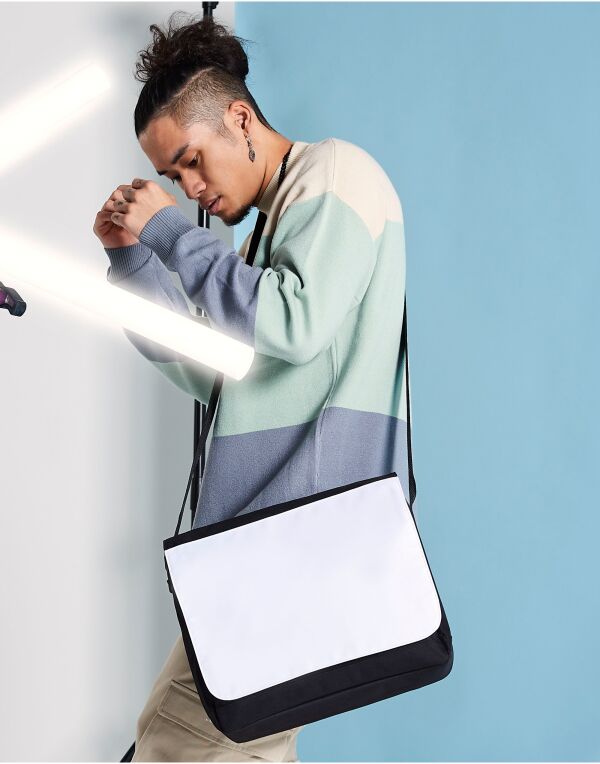 Bagbase Sublimation Messenger Bag bg965 - - Customisable Bags
