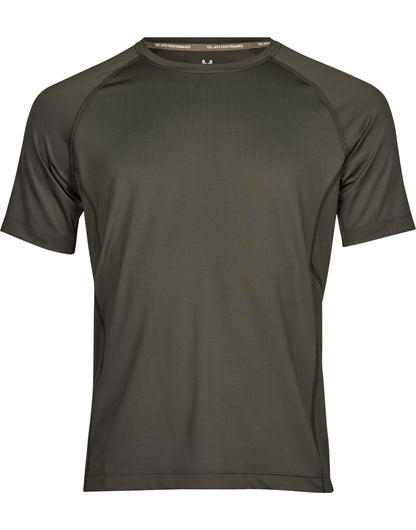 Tee Jays Mens CoolDry Tee TJ7020 - Deep Green - Customisable T-Shirts