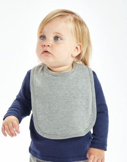 Babybugz Baby Bib BZ12 - Bubble Gum Pink O S - Customisable