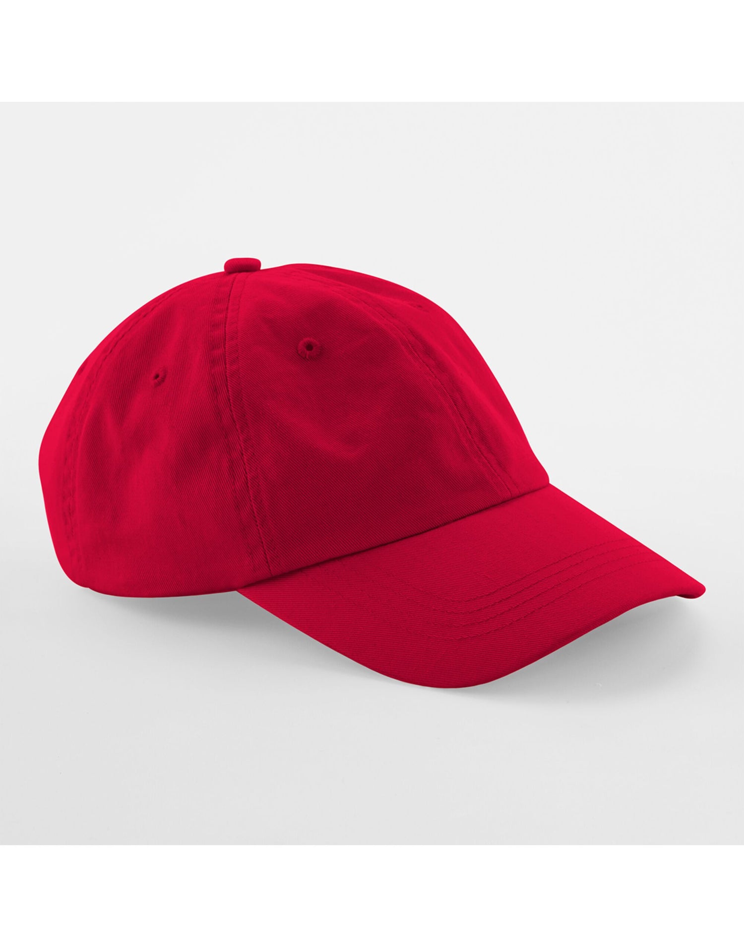 Beechfield Low Profile 6 Panel Dad Cap B653 - Classic Red O S - Customisable Caps
