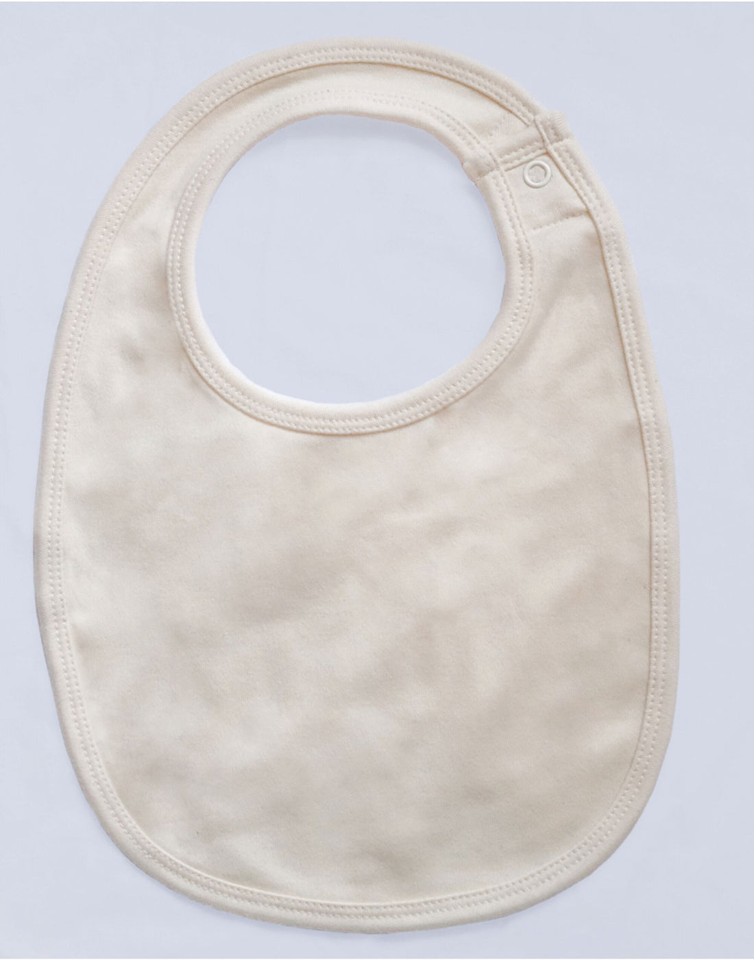 Babybugz Baby Single Layer Bib bz59 - Organic Natural O S - Customisable Babywear
