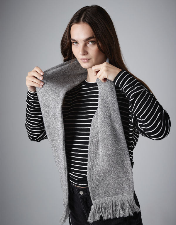 Beechfield Classic Knitted Scarf B470 - - Customisable Scarf