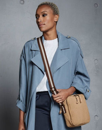 Quadra Vintage Canvas Mini Reporter qd614 - - Customisable Bags