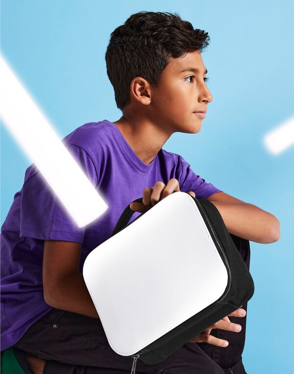 Bagbase Sublimation Lunch Cooler Bag bg960 - Black O S - Customisable Bags
