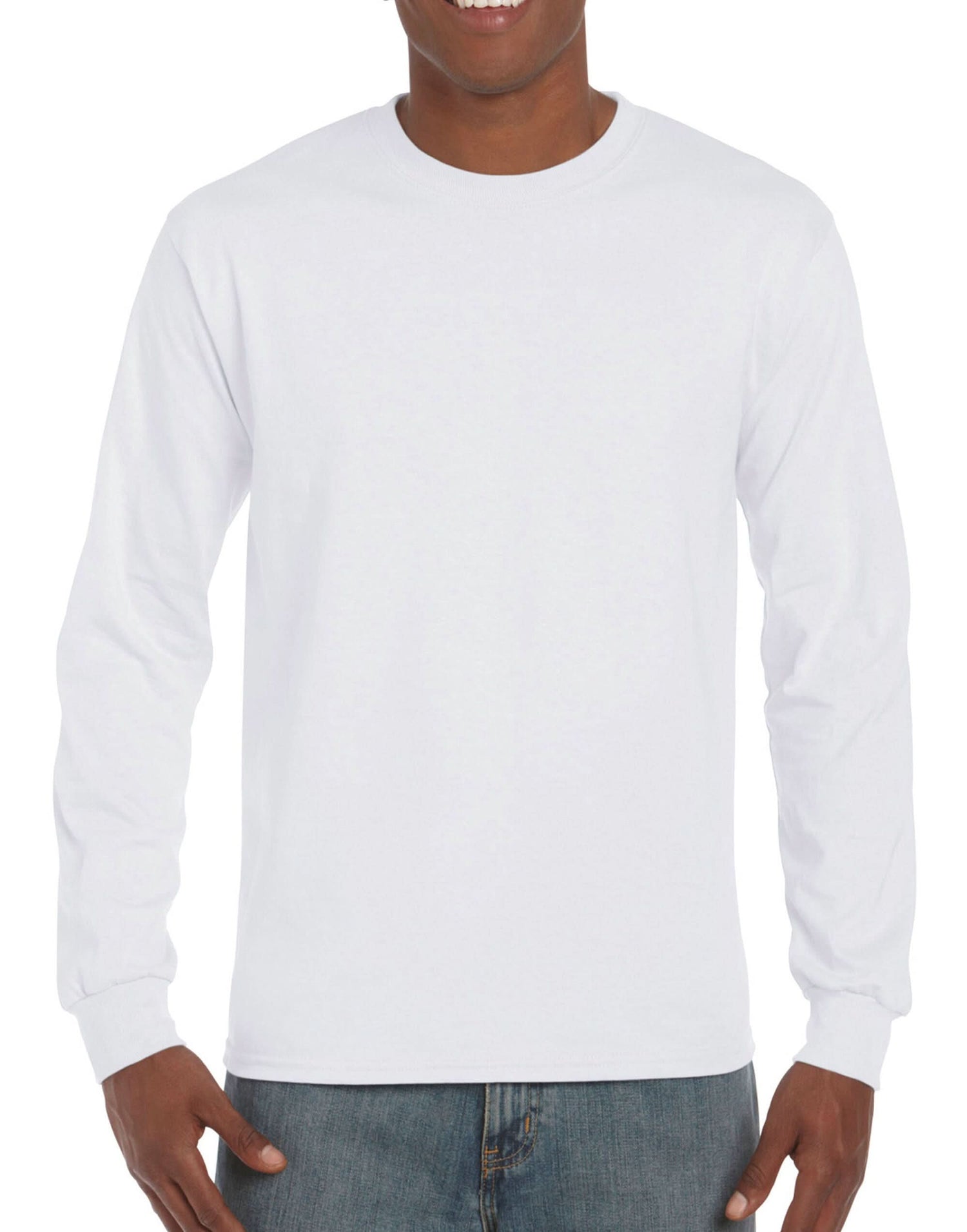 Gildan Hammer Adult Long Sleeve T Shirt H400 - - Customisable T-Shirts