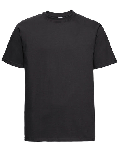 Russell Short Sleeve Collection Russell Short Sleeve Classic Heavyweight T 215M - Black - Customisable T-Shirts