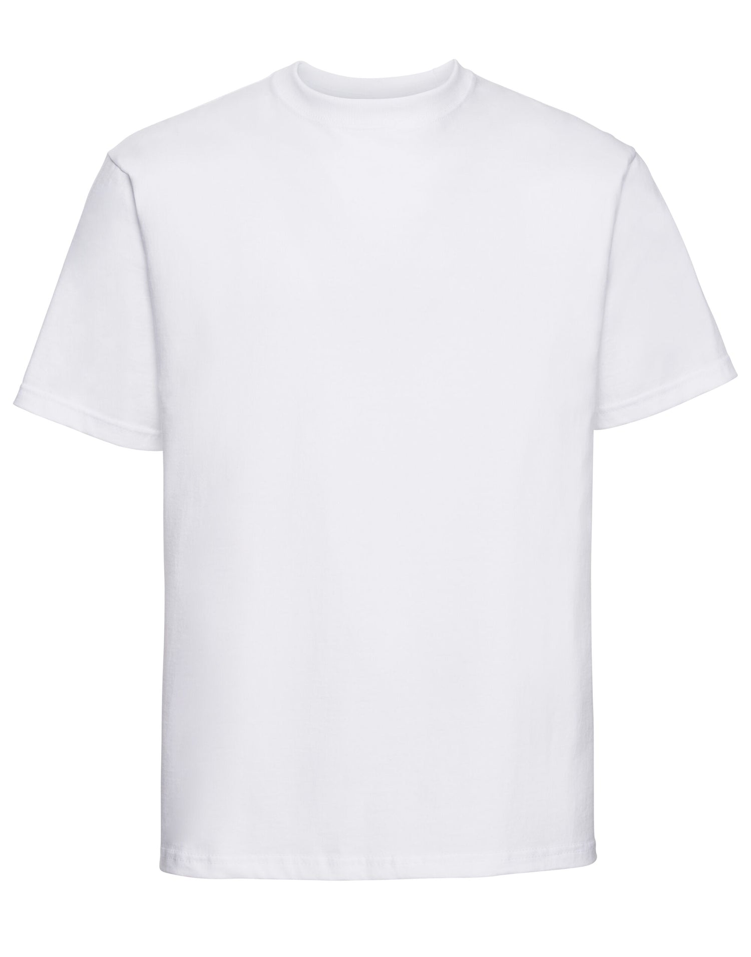Russell Short Sleeve Collection Russell Short Sleeve Classic Heavyweight T 215M - White - Customisable T-Shirts