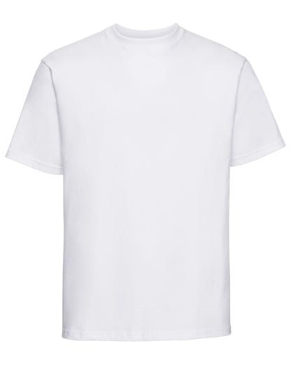 Russell Short Sleeve Collection Russell Short Sleeve Classic Heavyweight T 215M - White - Customisable T-Shirts