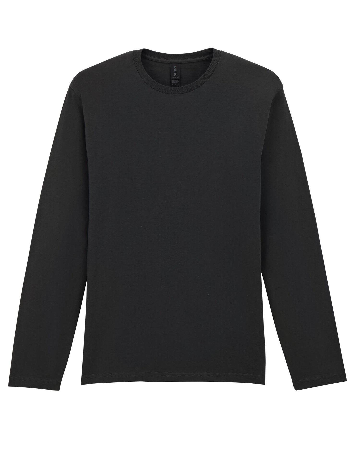 Gildan Softstyle Adult Long Sleeve Tee 64400 - Black - Customisable