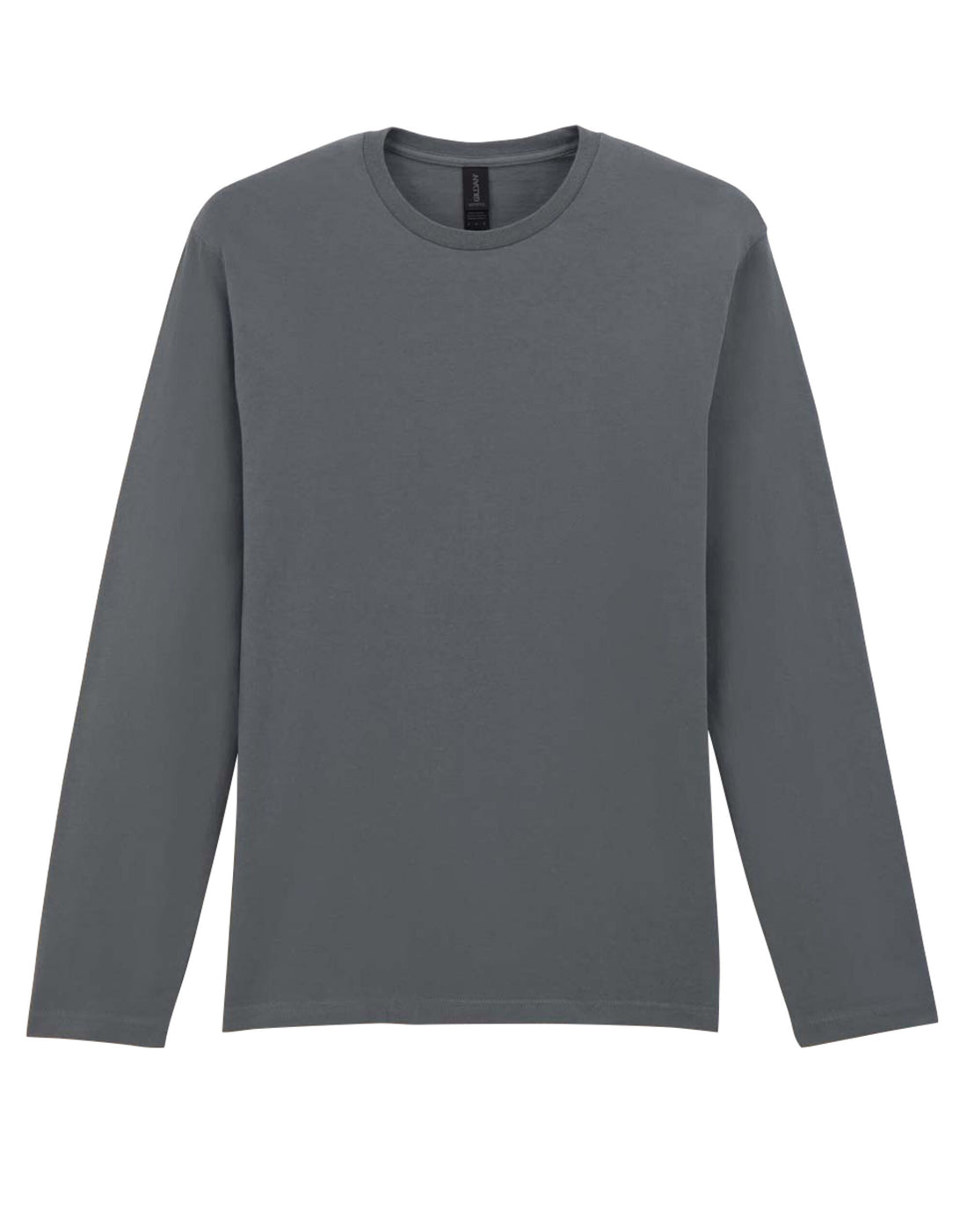 Gildan Softstyle Adult Long Sleeve Tee 64400 - Charcoal - Customisable