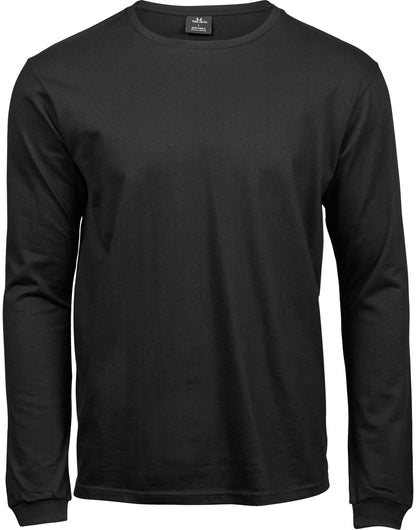 Tee Jays Long Sleeve Fashion Sof Tee TJ8007 - Black - Customisable T-Shirts
