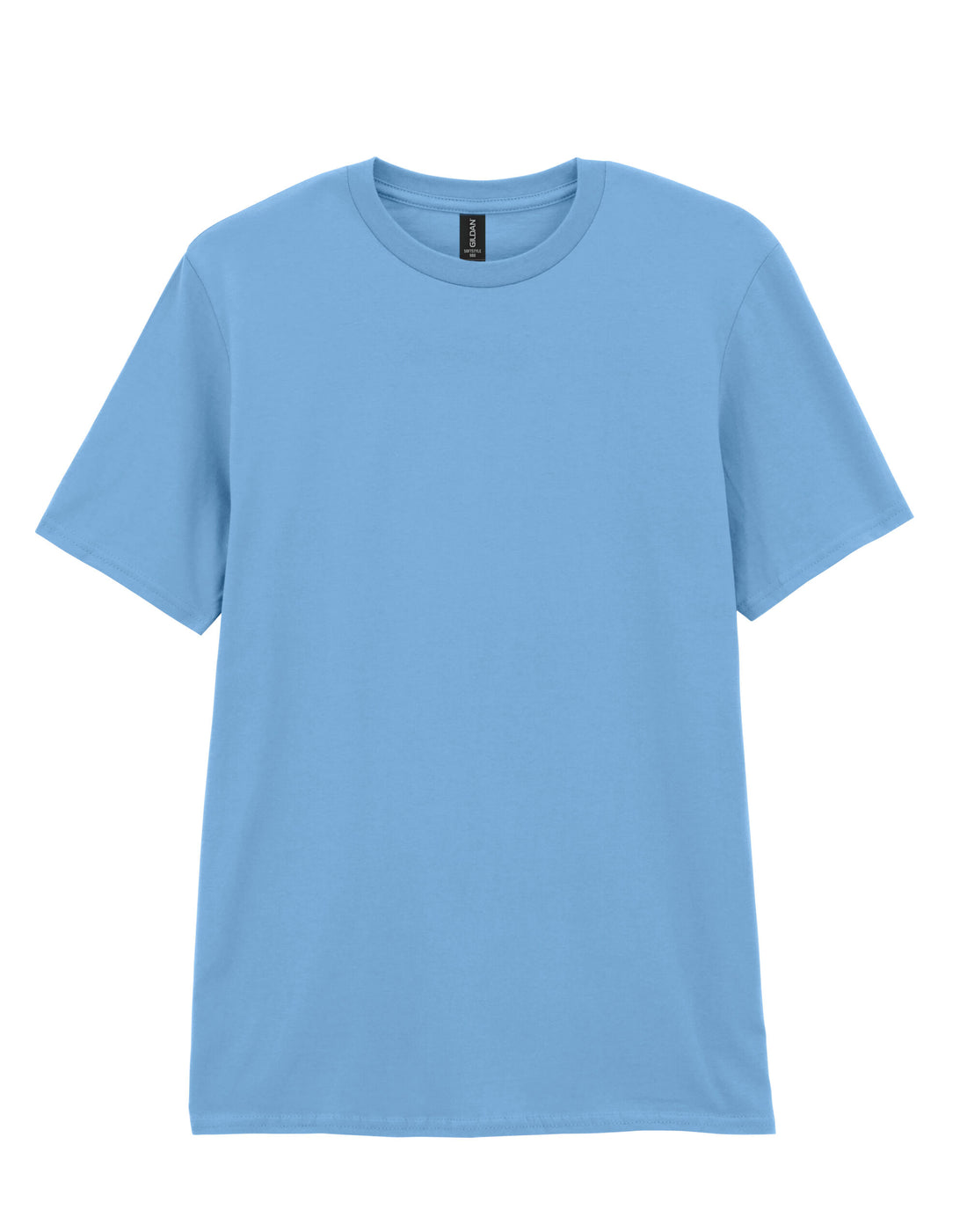 Gildan Adult T-Shirt Softstyle - Baby Blue - Customisable T-Shirts