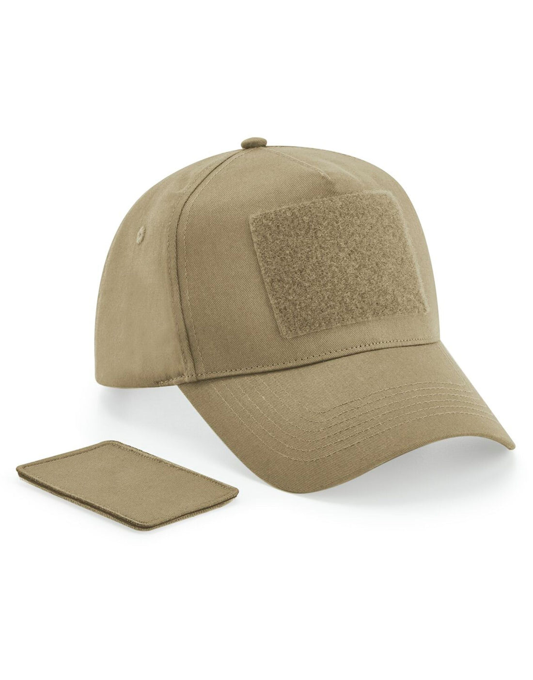 Beechfield Removable Patch Cap B638 - Desert Sand O S - Customisable Caps